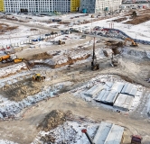 Ход строительства дома № 147 (ГП-28) в Микрорайон Домашний -