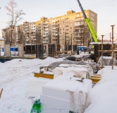 Ход строительства дома 11 в ЖК Нью-Йорт -