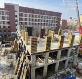 Ход строительства дома 1 в ЖК Академик -