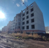 Ход строительства дома 1 в КД Санрайз -