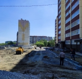 Ход строительства дома 9 в ЖК По ул. Завалишина -