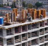 Ход строительства дома 1.1-1.4 в ЖК Теплые Кварталы -