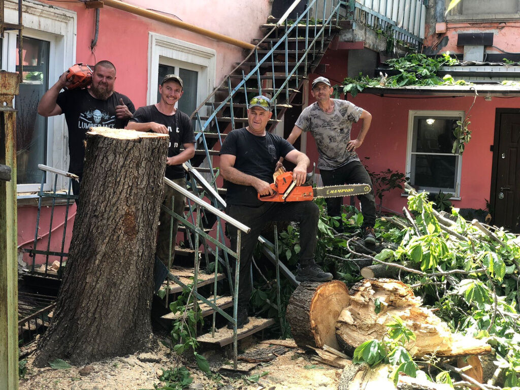 В Ростове продолжают ликвидировать последствия сильного ветра - Фото 1