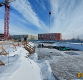 Ход строительства дома 4.3 в ЖК Золотая рыбка -