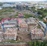 Ход строительства дома 28.2 в ЖК Новый Портовый -