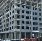 Ход строительства дома 1 в ЖК Радиостанция -