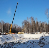 Ход строительства дома 913 в ЖК Династия. Квартал поколений -