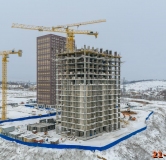 Ход строительства дома корпус 8 в ЖК Савин парк -