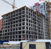 Ход строительства дома 13 в ЖК Скандинавия -