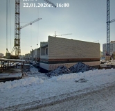 Ход строительства дома 5 в ЖК Уют-Парк -