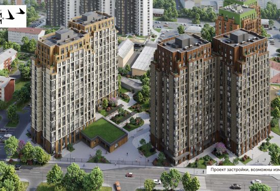 Дом секция 6,7 в ЖК Стрижи Сити