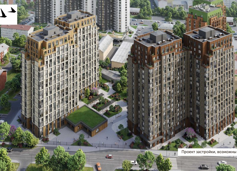 Дом секция 6,7 в ЖК Стрижи Сити - фото 1