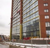 Ход строительства дома 2 в ЖК Философия Идеалистов на Черкасской -