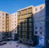 Ход строительства дома корпус 1 в ЖК Кинопарк -