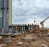 Ход строительства дома 309а, корпус 1 (секция 5, 5 этап) в ЖК Мир -