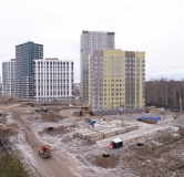 Ход строительства дома 2 в ЖК Разум в Академическом -
