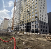 Ход строительства дома Литер 2 в ЖК ИНАЧЕ в Молодежном -