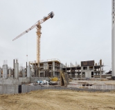 Ход строительства дома 1.3 в ЖК Парк Победы -