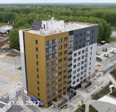 Ход строительства дома 239 (ГП-3) в ЖК Краснолесье -