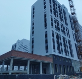 Ход строительства дома 3 в ЖК Лугометрия -