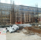 Ход строительства дома 1 в ЖК Гео (GEO) -