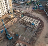 Ход строительства дома 7, строение 1 в ЖК КБС Берег -