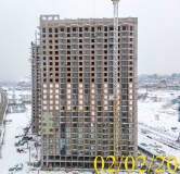 Ход строительства дома № 5.1 в ЖК Новоостровский -