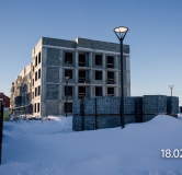 Ход строительства дома № 3 (ГП-8) в ЖК Смородина -