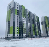 Ход строительства дома 3.4 в ЖК ЭКО-квартал на Кедровой -