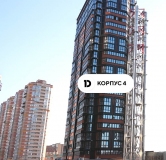 Ход строительства дома Литер 4 в ЖК Рекорд 2 -