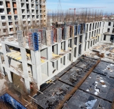 Ход строительства дома Литер 2, квартал 1.2 в ЖК Хозяин морей -