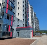 Ход строительства дома 8, секция 1 в ЖК Первый -