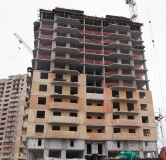 Ход строительства дома Секция Гамма в ЖК Галактика -