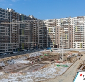 Ход строительства дома 30, секция 20-26 в ЖК Московский -