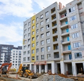 Ход строительства дома 3 в ЖК Лес -