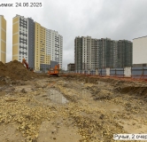 Ход строительства дома 144.1 в ЖК Ручьи -