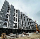 Ход строительства дома 5, секция 5.1, 5.2 в ЖК Авиатоr -