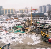 Ход строительства дома 3 в ЖК Респект -