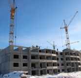 Ход строительства дома 910 в ЖК Династия. Квартал поколений -