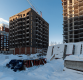 Ход строительства дома 6 в ЖК Новый Город -