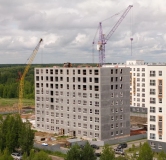 Ход строительства дома 3 в ЖК Поколение -