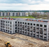 Ход строительства дома № 11 (ГП-5), этап 11 в ЖК Скандиа. Квартал у озера -