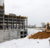 Ход строительства дома 1.3 в ЖК Парк Победы -