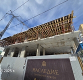 Ход строительства дома 38 в ЖК Наследие -