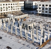 Ход строительства дома № 11, корпус 1 (ГП-6), этап 11 в ЖК Скандиа. Квартал у озера -