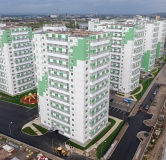 Ход строительства дома № 5 (№ 3, строение 2) в ЖК Апрелевка -