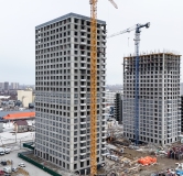 Ход строительства дома № 117, корпус 12 (4А) в ЖК Фатера -