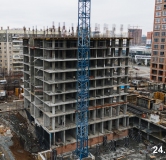 Ход строительства дома 33 в ЖК Весенний квартал -
