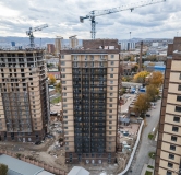 Ход строительства дома № 3 в ЖК Уютные дома на Взлётке -