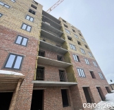 Ход строительства дома 5 в ЖК Тепло -